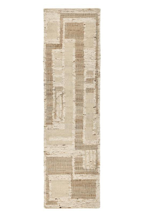 Comporta - 2.6' x 8' Muda Rug - Natural/Ivory