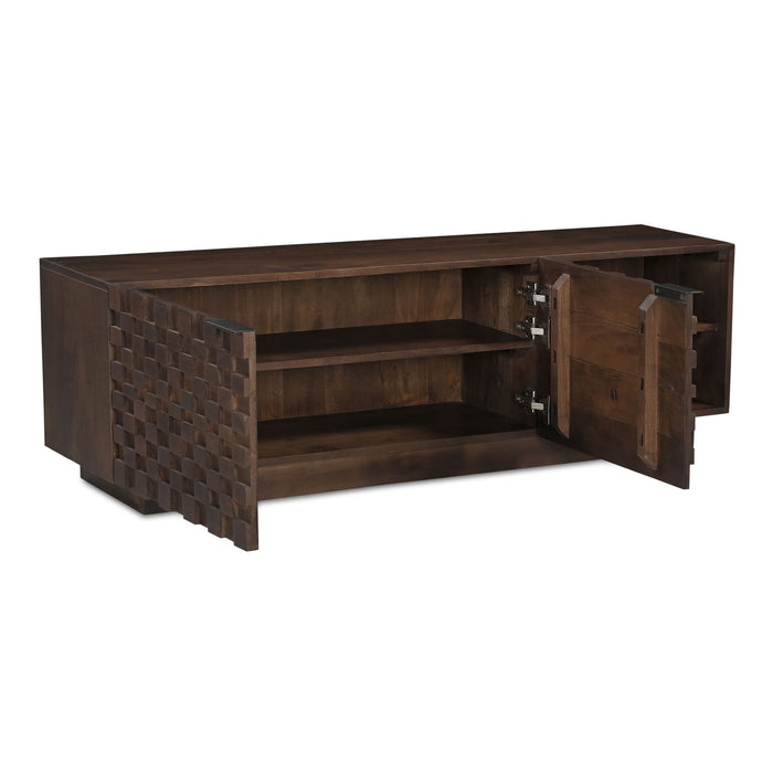 Easton - Media Cabinet - Brown