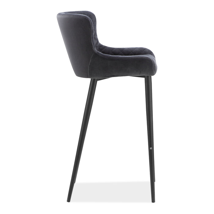 Etta - Counter Stool - Dark Gray