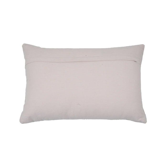 Destiny - Woven Cushion - White