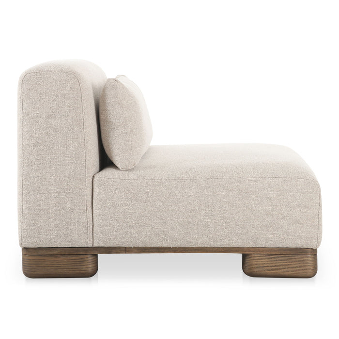 June - Slipper Chair - Oatmeal