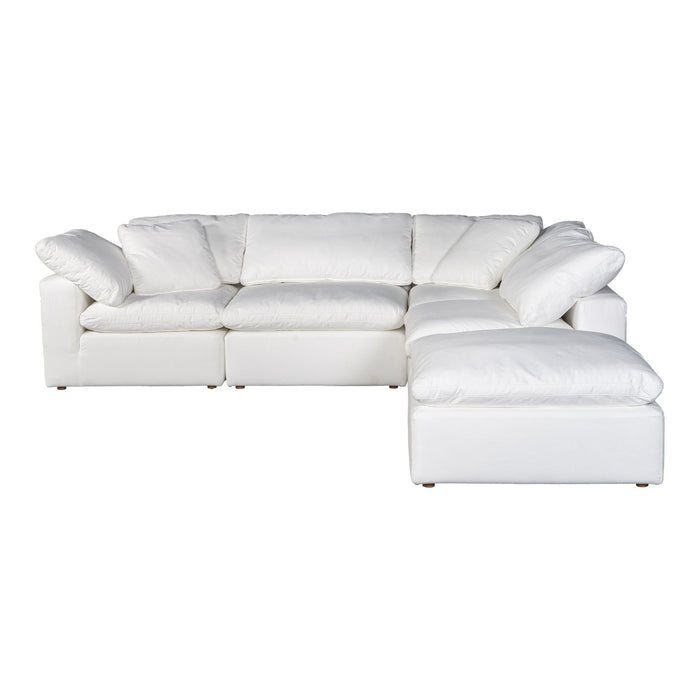 Terra - Condo Dream Modular Sectional Livesmart Fabric - Cream