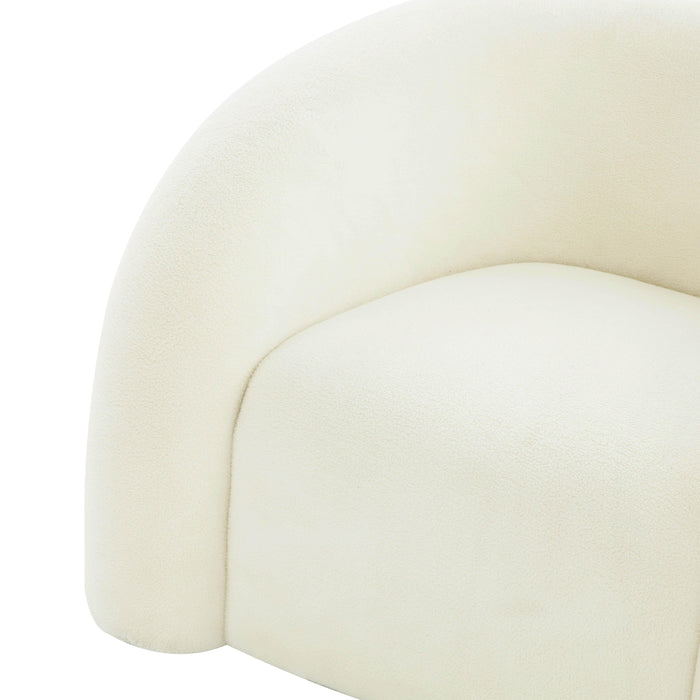 Slipper - Vegan Shearling Swivel Chair