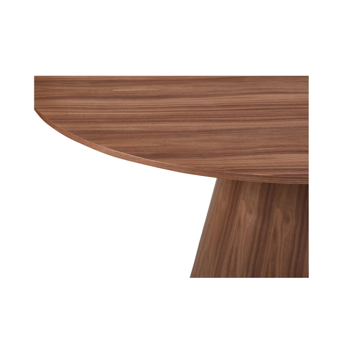 Otago - 54" Round Dining Table - Natural Walnut