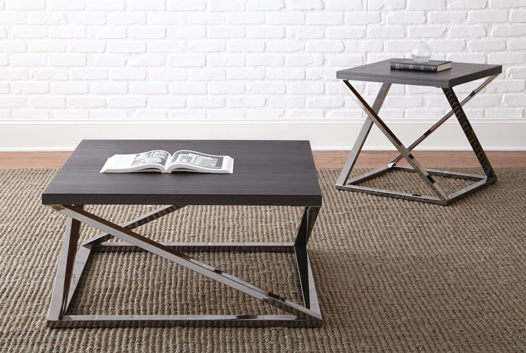 Aegean - End Table - Gray