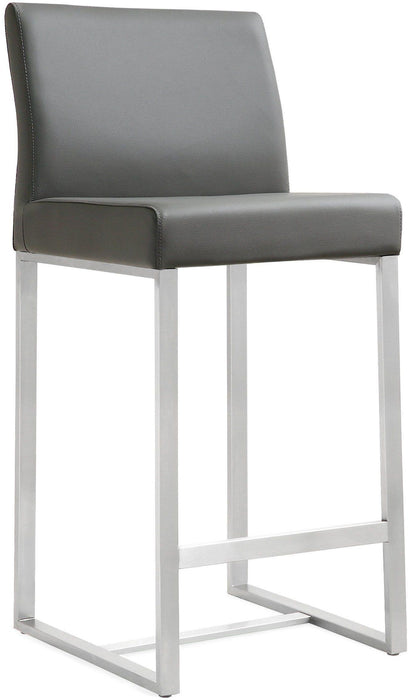 Denmark - Stainless Steel Counter Stool (Set of 2)