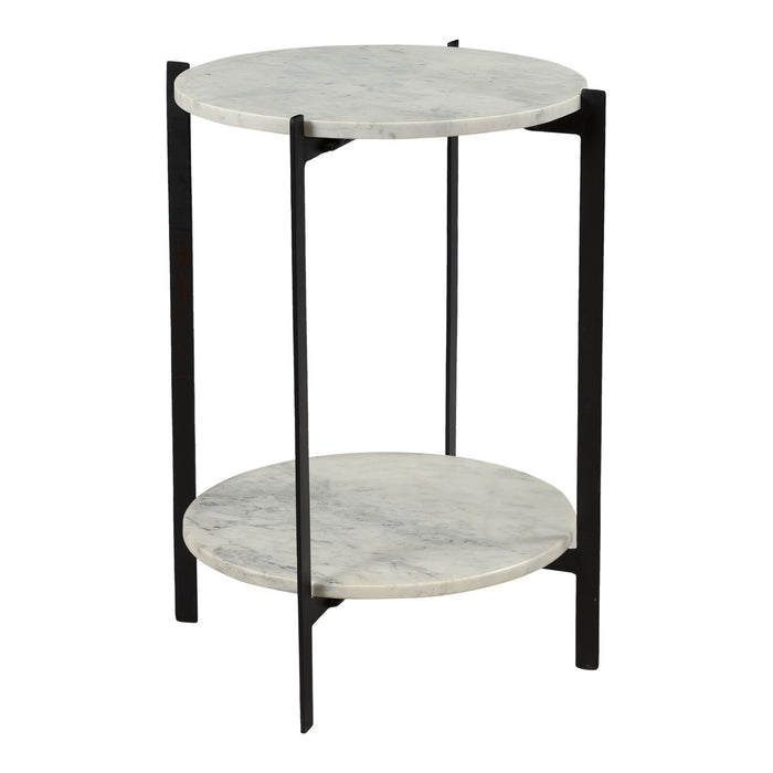 Melanie - Accent Table - White