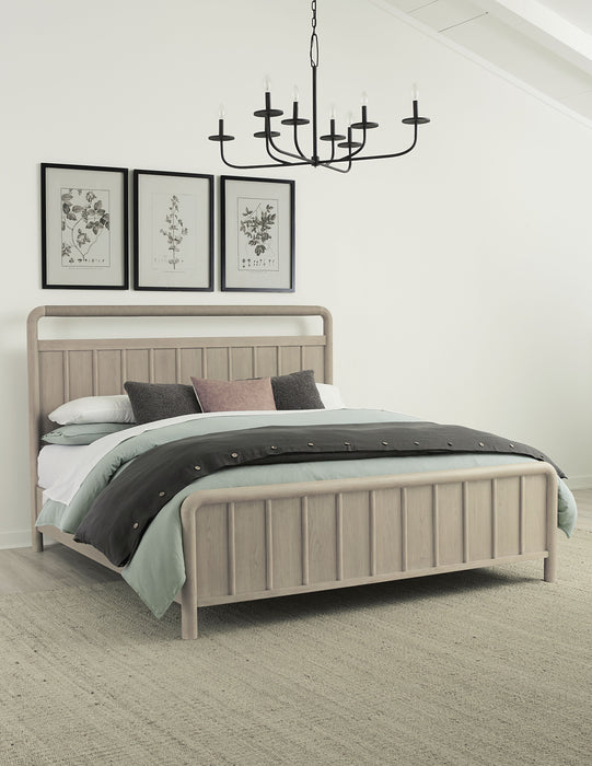 Camden Pnl QN Bed - Chai