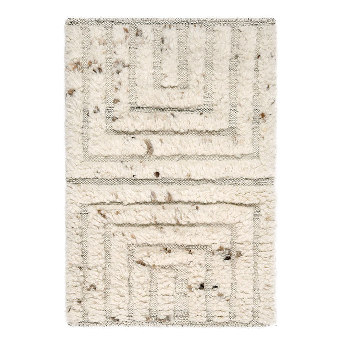 Renewed - 2' x 3' Tahoe Wool Area Rug - Ivory