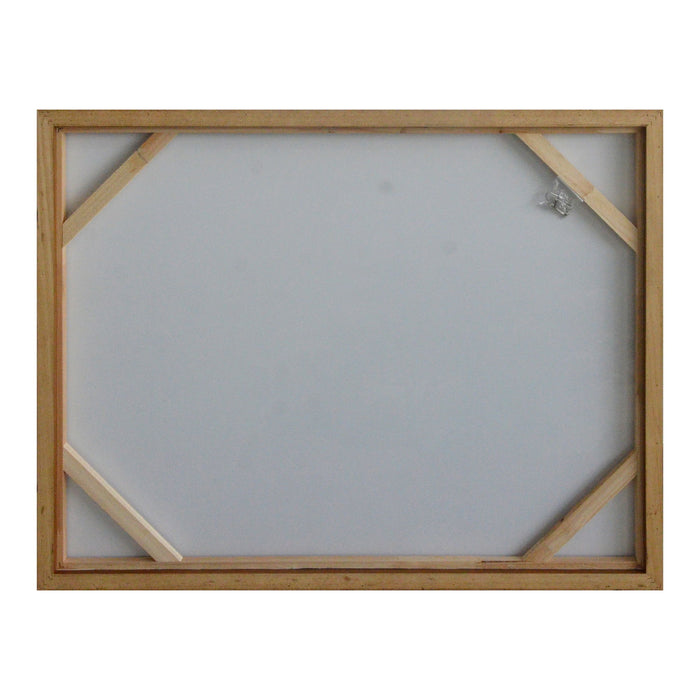 Reverie - Framed Painting - Light Brown