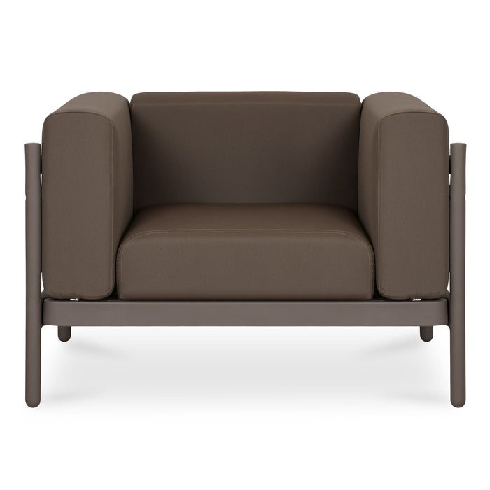 Suri - Outdoor Lounge Chair - Taupe