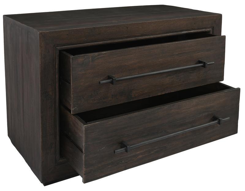 Magdalena - 2 Drawer Nightstand - Espresso