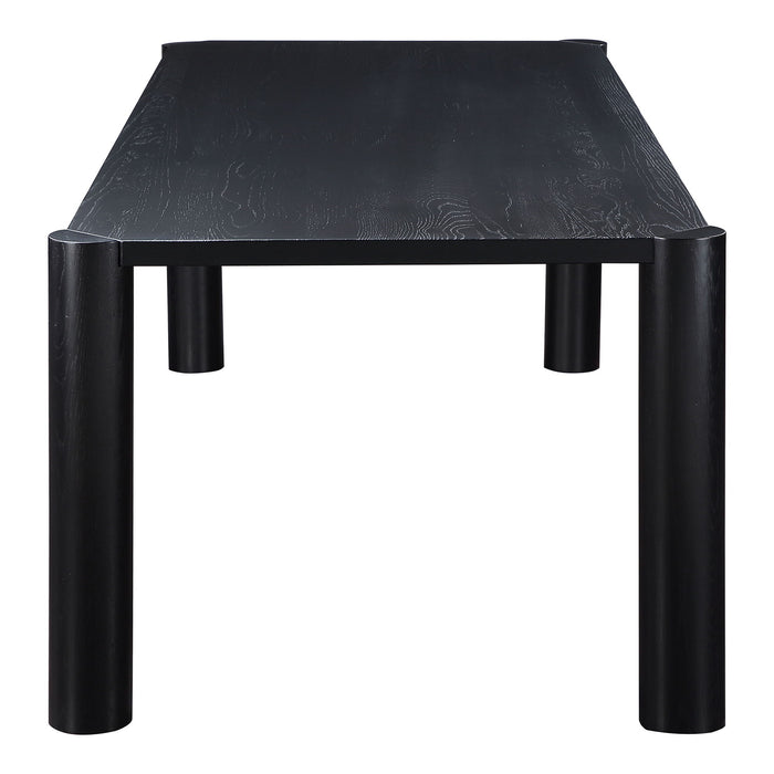 Post - Dining Table Large - Black Oak