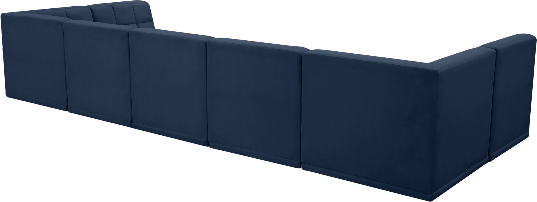 Relax - Modular Sectional 7 Piece - Navy