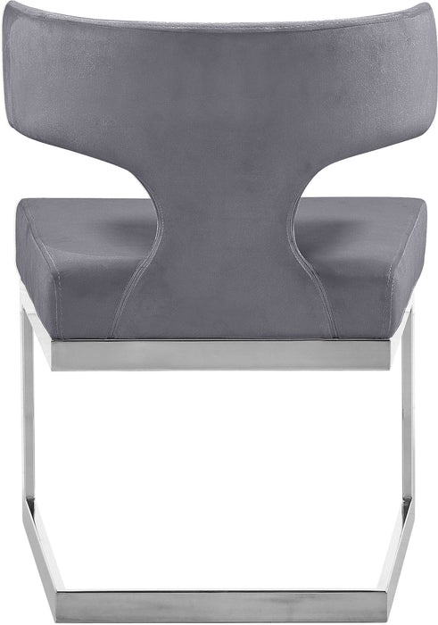 Alexandra - Dining Chair with Chrome Legs