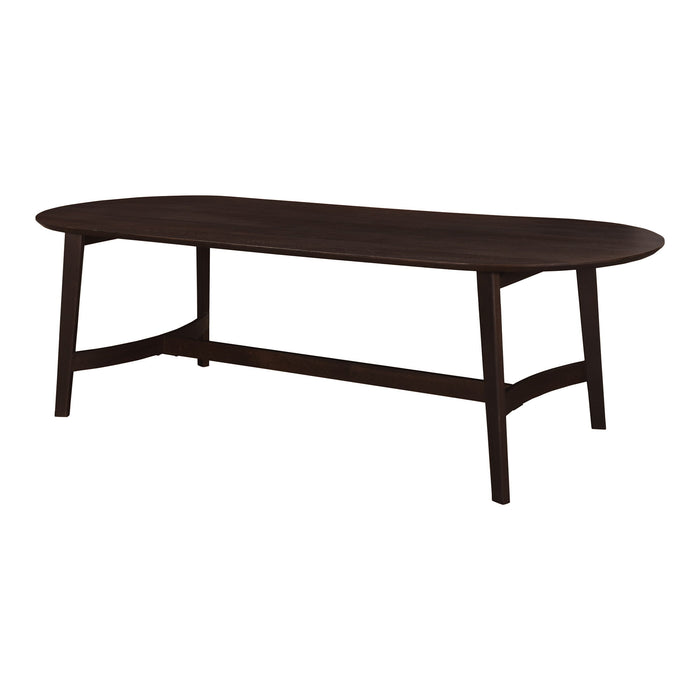 Trie - Dining Table Small - Dark Brown - Wood