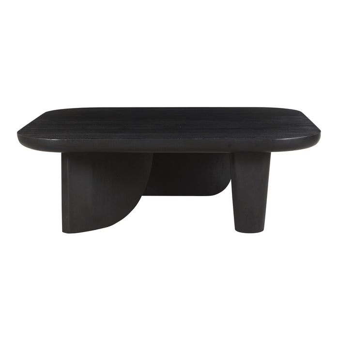 Era - Coffee Table Large - Black - Acacia Wood