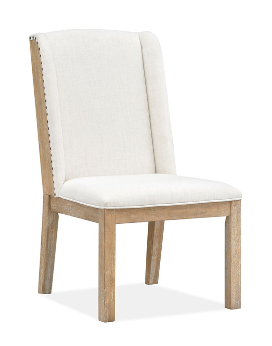 Lynnfield - Dining Side Chair With Upholstered Seat & Back (Set of 2) - Weathered Fawn