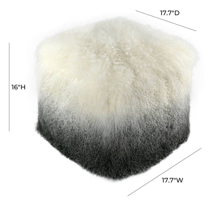 Moody - Tibetan Sheep Pouf