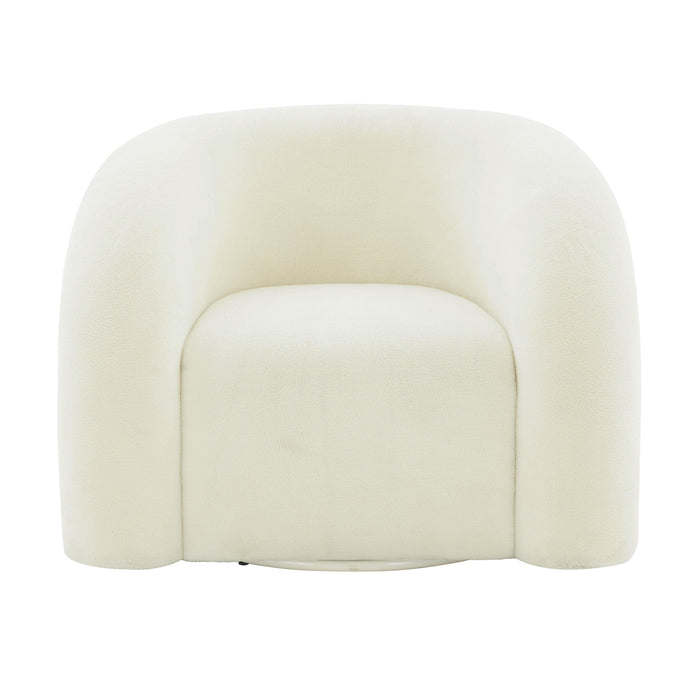 Slipper - Vegan Shearling Swivel Chair