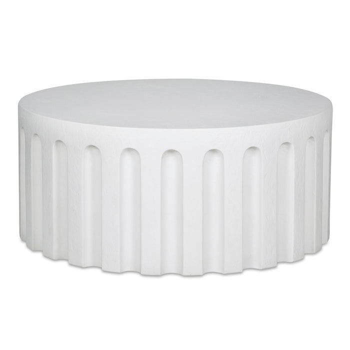 Eris - Outdoor Coffee Table - White