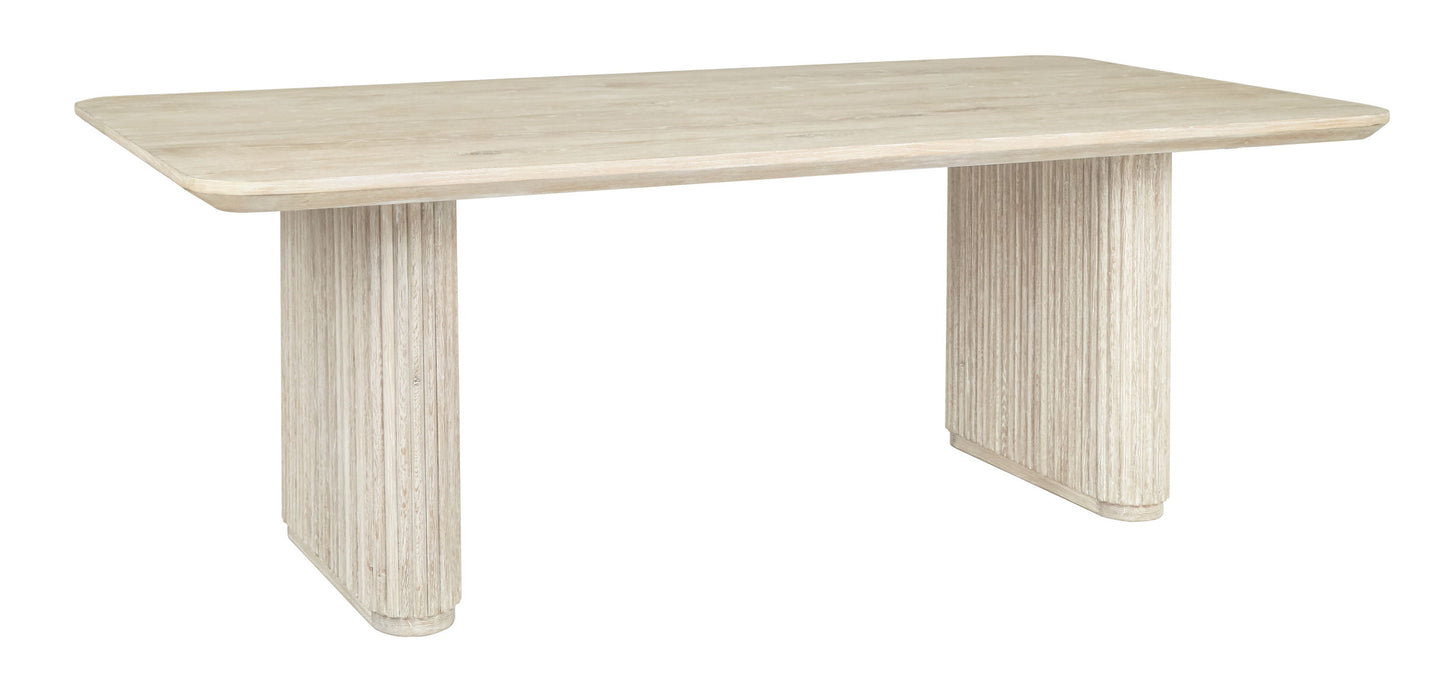 Vander - Oak Wood 84" Dining Table