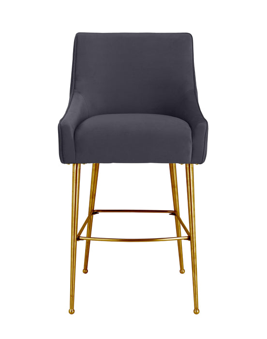 Beatrix - Pleated Velvet Stool