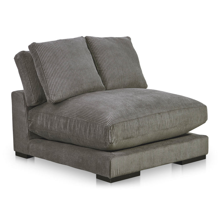 Plunge - Slipper Chair - Charcoal