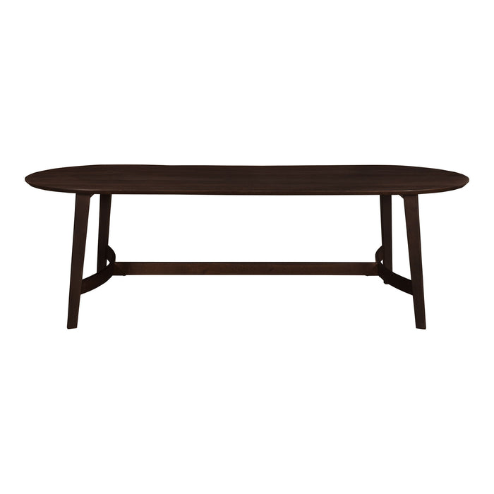 Trie - Dining Table Small - Dark Brown - Wood