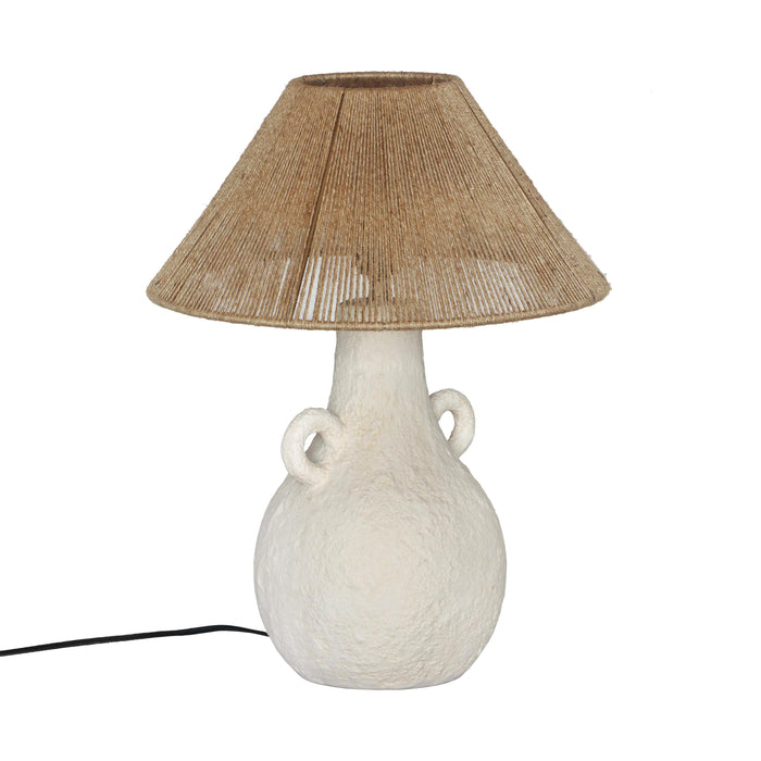 Lalit - Table Lamp - Natural / White