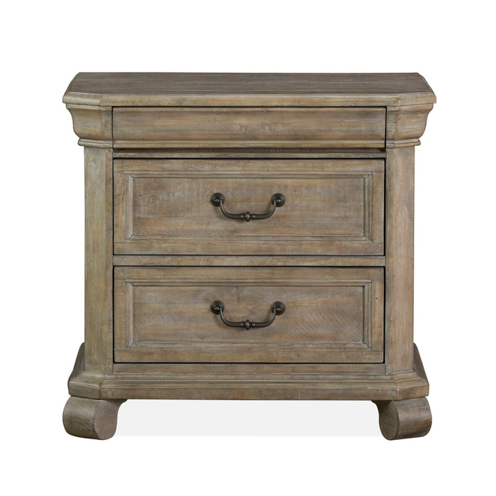 Tinley Park - Drawer Nightstand - Dove Tail Grey