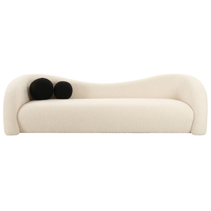 Leonie - Faux Shearling Sofa