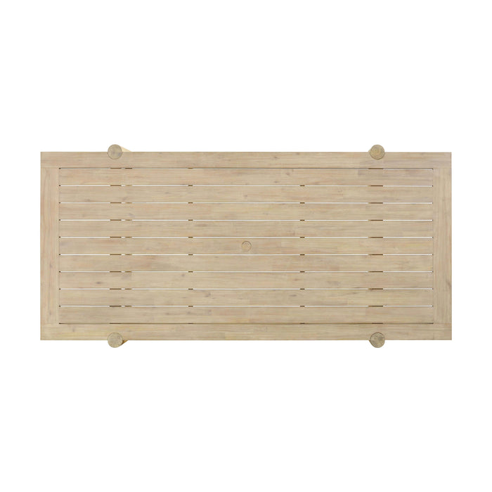 Gata - Outdoor Rectangular Dining Table - Light Teak