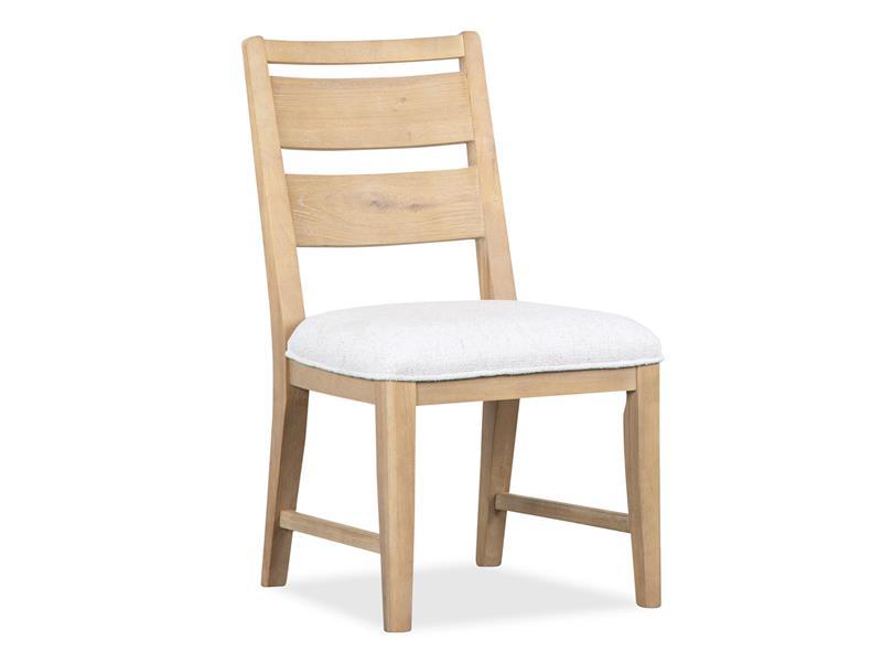 Somerset - Dining Side Chair With Upholstered Seat (Set of 2) - Butternut and Omari Natural