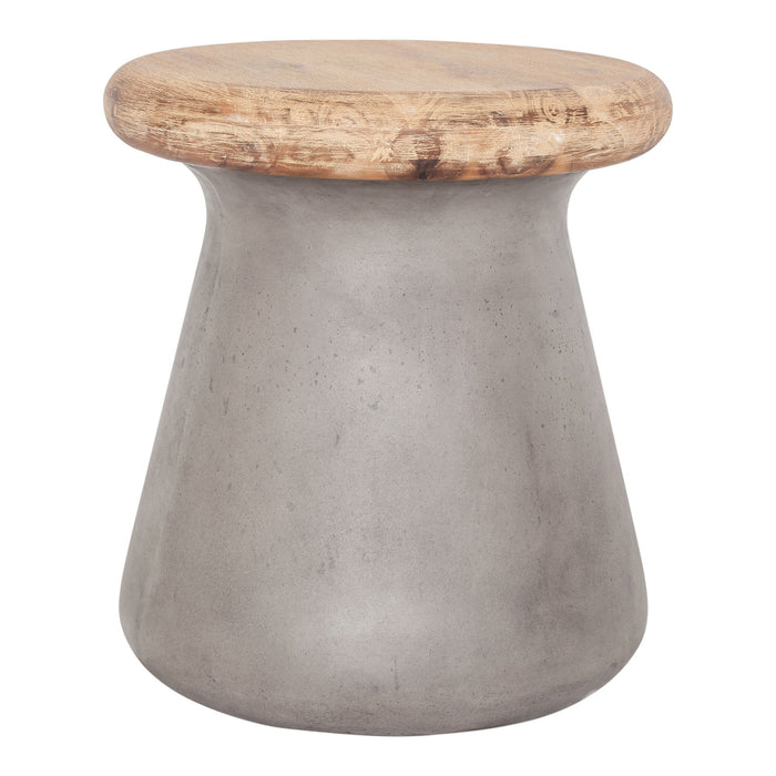 Earthstar - Outdoor Stool - Gray