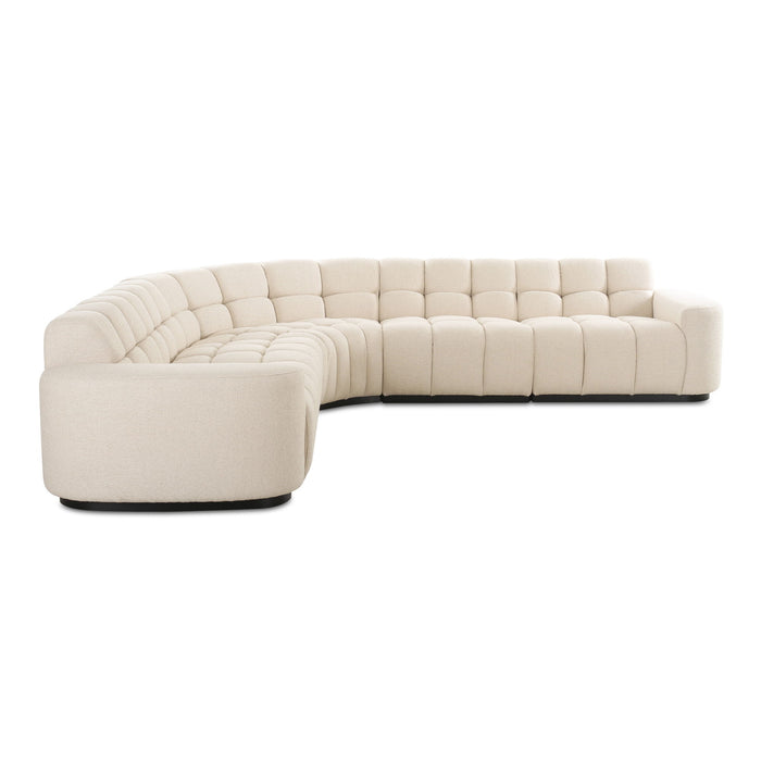 Roman - L-Shaped Sectional - Beige