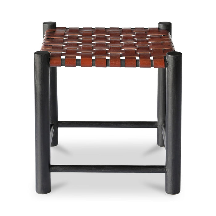 Selby - Rustic Stool - Black