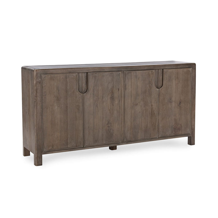 Sedia - Mango Wood 4 Door Buffet - Ash Natural