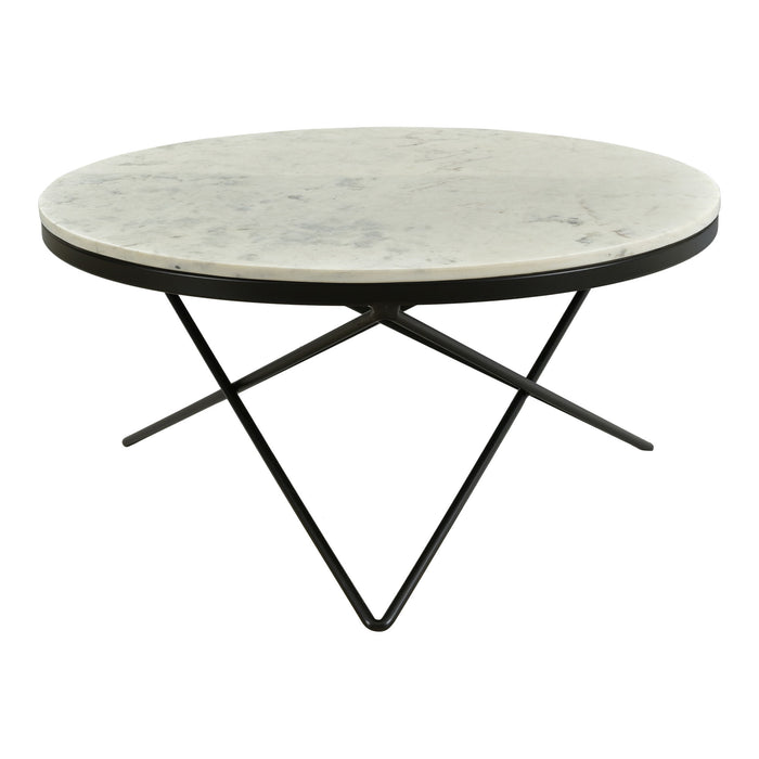 Haley - Coffee Table Black Base - Black