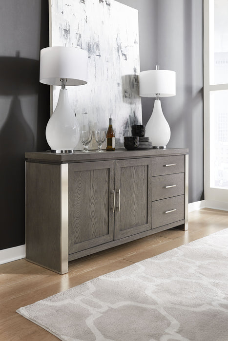 Plata Sideboard - Thunder Grey