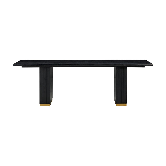 Chelsea - Rectangular Dining Table - Black Oak