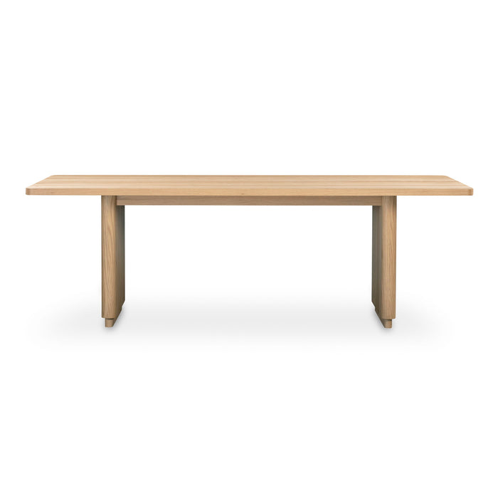 Round - Off Dining Table Small Oak - Light Brown