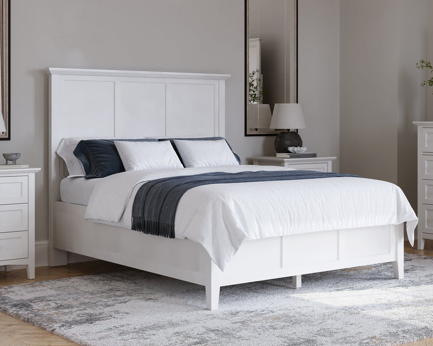 Grace LP QN Bed -  Snowfall