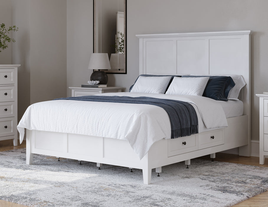 Grace Stg Queen Bed - Snowfall