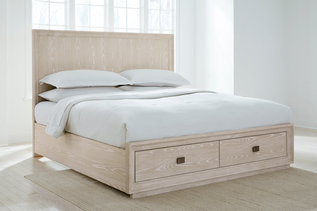 Maxime Stg Queen Bed - Sugar