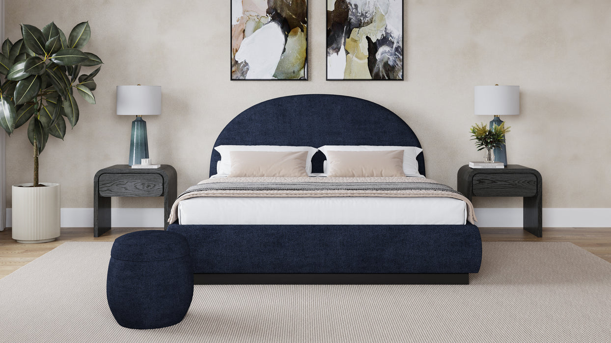 Flex Uph Queen Bed - Bl Jeans