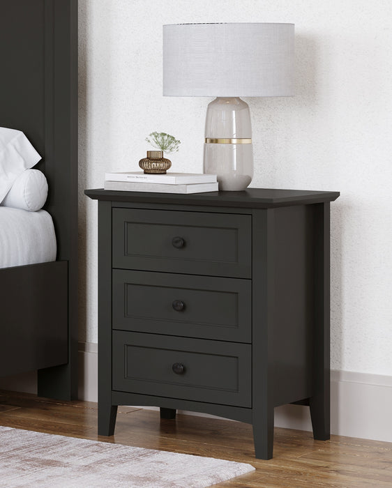 Grace Nightstand - Raven