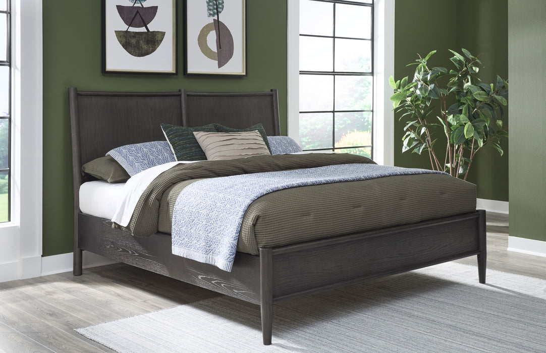 Rockport Wood King Bed - Yin