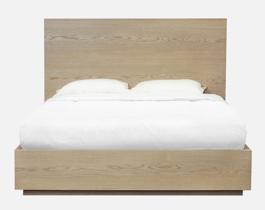 One Wd Panel King Bed - Bisque